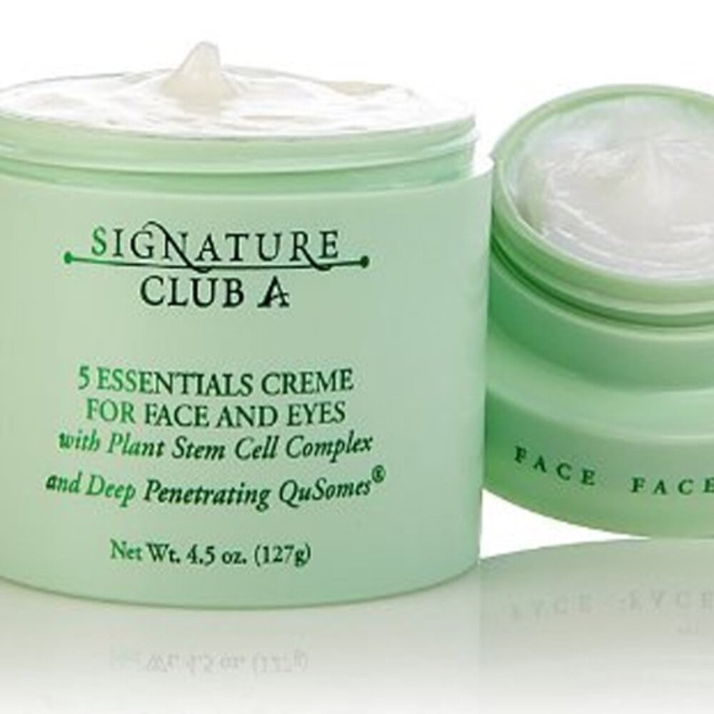 Signature Club A 5 Essentials Creme for Face and Eyes 4.5 oz Sealed